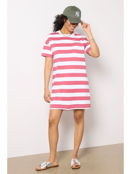 Evereve Dresses & Skirts - Evereve Emersyn T-Shirt Dress Brickstripe XS Casual Chic